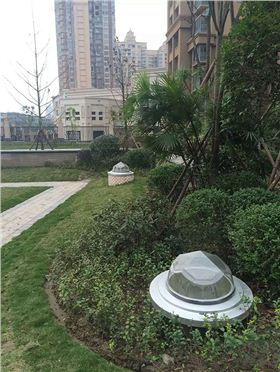 光导照明室外效果图 光导照明室外效果图