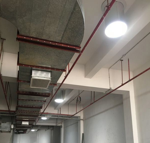 光导照明在阴天时室内照明效果