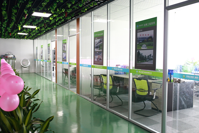 正能量科技中心光导照明效果展示 正能量科技中心光导照明效果展示