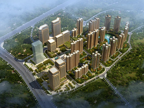 正能量科技签约长沙第六都小区平板形导光管采光系统项目